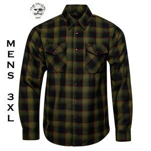 DIXXON FLANNEL - ELM STREET 2.0 Flannel Shirt - Men's 3XL - Horror Series
